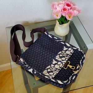 Sari Bari Meye Messenger Bag - navy blue